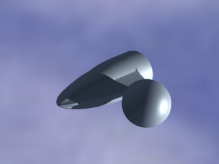 Sun Simulation Showing Shadows