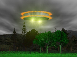 The Moreland UFO Sighting - A Simulation
