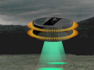 The Moreland UFO - A simulated image